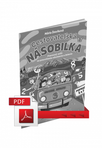 CESTOVATEĽSKÁ NÁSOBILKA – ZOŠIT PRE UČITEĽA (PDF)