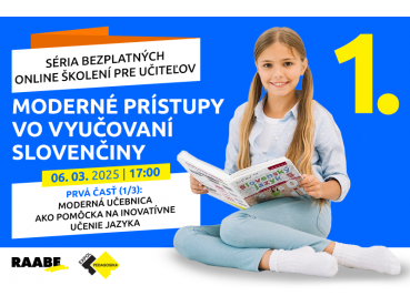 Moderné prístupy vo vyučovaní slovenčiny | 06.03.2025