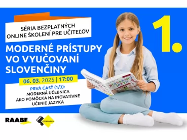 Moderné prístupy vo vyučovaní slovenčiny | 06.03.2025