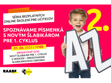 Nový šlabikár pre 1. cyklus v skratke | 01.04.2025