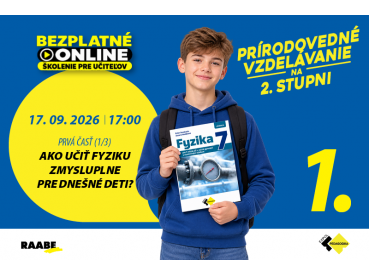 PRÍRODOVEDNÉ VZDELÁVANIE NA 2. STUPNI | 17.09.2026