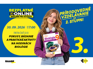 PRÍRODOVEDNÉ VZDELÁVANIE NA 2. STUPNI | 30.09.2026