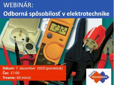 Odborná spôsobilosť v elektrotechnike | 07.12.2020