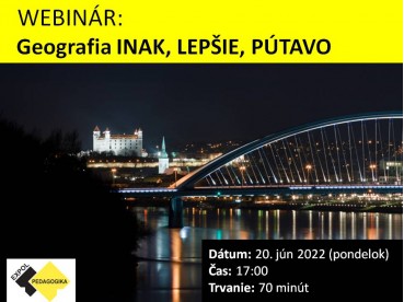 Geografia INAK, LEPŠIE, PÚTAVO | 20.06.2022