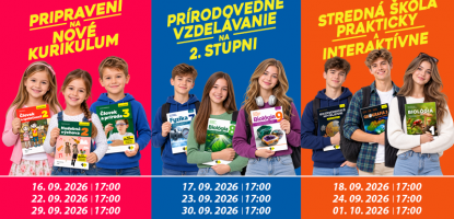 Nové online školenia pre učiteľov s RAABE a EXPOL PEDAGOGIKA
