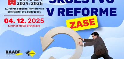 Bratislava sa chystá na riaditeľskú konferenciu ŠKOLA 2025/2026