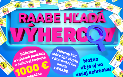Zapojte sa do súťaže RAABE! Zapojte sa do súťaže RAABE!