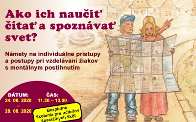 Nové bezplatné školenia s lektorkou na živo