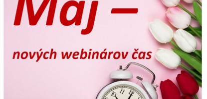 Májová ponuka bezplatných vzdelávaní