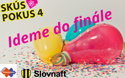 Hlasujte sa najlepší pokus prírodných vied!