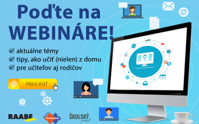 Ďalšia dávka RAABE a EXPOL webinárov je tu!
