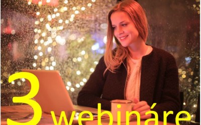 Tri nové webináre na sychravé novembrové večery Tri nové webináre na sychravé novembrové večery