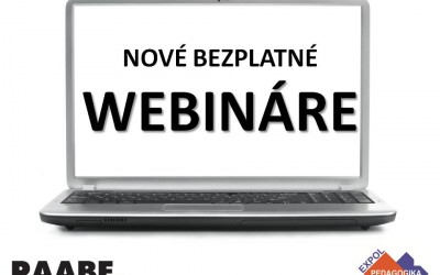 Bezplatné webináre pre učiteľov na zaujímavé témy pokračujú