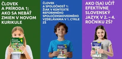 Septembrové online školenia pre učiteľov s novým kurikulom