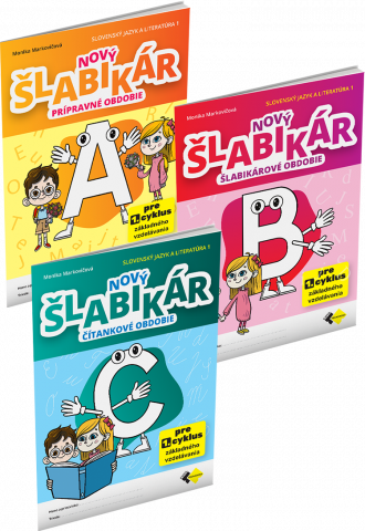 NOVÝ ŠLABIKÁR A+B+C – BALÍK NOVÝ ŠLABIKÁR A+B+C – BALÍK