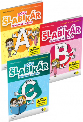 NOVÝ ŠLABIKÁR A+B+C – BALÍK NOVÝ ŠLABIKÁR A+B+C – BALÍK