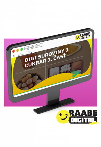 DIGI SUROVINY 1 CUKRÁR, 1. časť DIGI SUROVINY 1 CUKRÁR, 1. časť