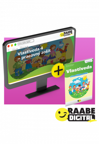 DIGI A PRINT VLASTIVEDA 4 PRE ŠZŠ PRACOVNÝ ZOŠIT