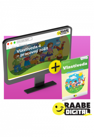DIGI A PRINT VLASTIVEDA 4 PRE ŠZŠ PRACOVNÝ ZOŠIT