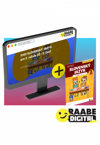 DIGI A PRINT SLOVENSKÝ JAZYK PRE 2. ROČNÍK ZŠ – 2. ČASŤ