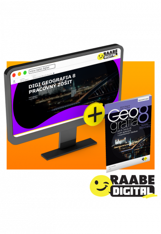 DIGI A PRINT GEOGRAFIA 8 PRACOVNÝ ZOŠIT