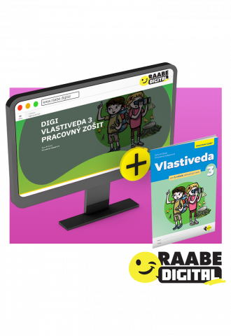 DIGI A PRINT VLASTIVEDA 3 PRACOVNÝ ZOŠIT