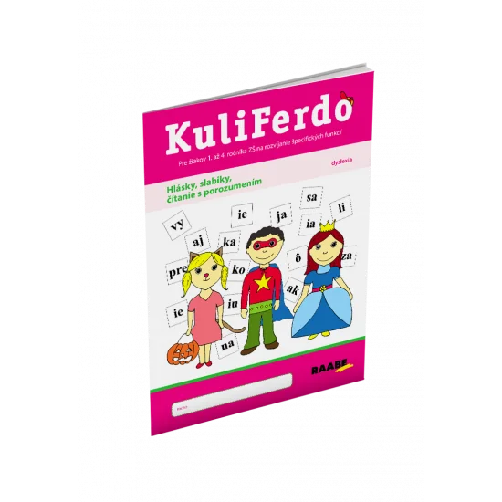 KULIFERDO – HLÁSKY, SLABIKY, ČÍTANIE S POROZUMENÍM – DYSLEXIA