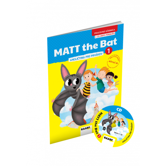 MATT THE BAT 1 – ANGLIČTINA PRE PRVÁKOV a CD