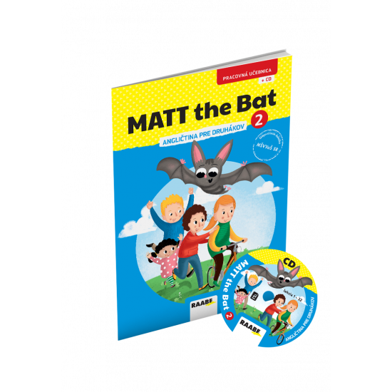 MATT THE BAT 2 – ANGLIČTINA PRE DRUHÁKOV a CD